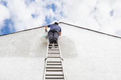 Peinture extérieure à Laàs — façades et ravalement